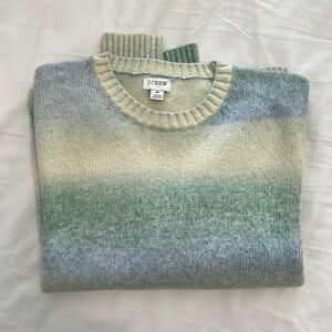 J Crew Ombré Sweater Size Medium